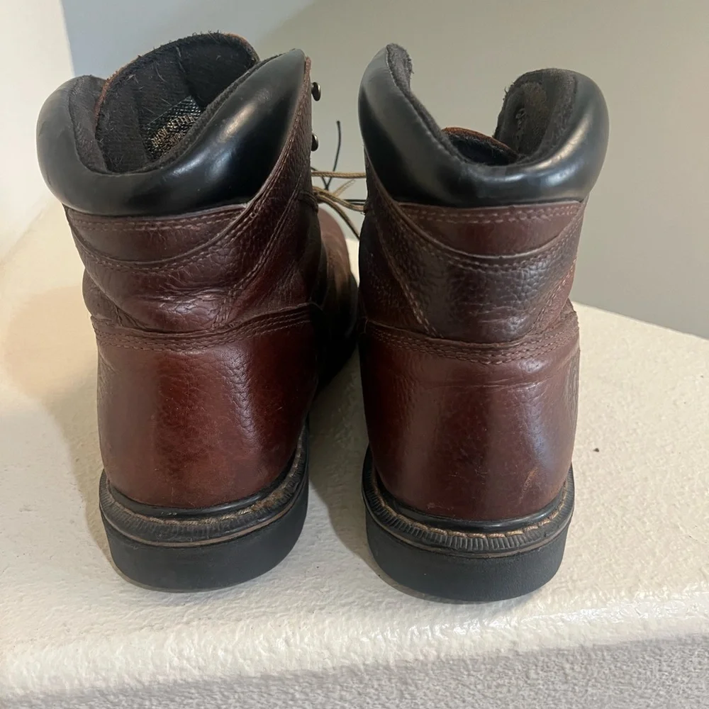 Irish Setter Men’s Ramsey Brown Leather Soft Toe Work Construction Boots size 12